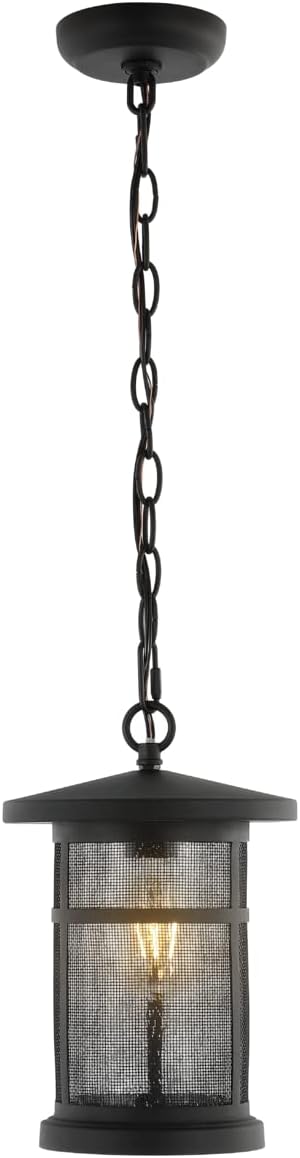 SAFAVIEH PLT4003A Lighting Taylen Rectangle Wall (LED Bulb Included) Outdoor Lantern, Orb