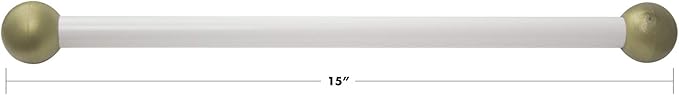 Solus SCA-335WH 15" Aluminum Cross Arm Ladder Rest for Outdoor Lamp Posts and Poles, Easy to Mount, Maintenance | Lumora