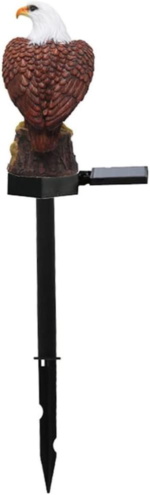 Solar Lawn Lamp Shaped for Light Waterproof Decorative LED Lights Figurine with Stake Garden Terrace Courtyar