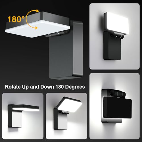 40W Modern Sleek Flood Light 3000LM 5000K for Backyard 8 Pack