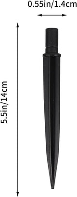 GANAZONO Ground Spike 5.51 Inch Landscape Lighting Accessories Durable Plastic Stakes for Outdoor Garden Solar | Lumora