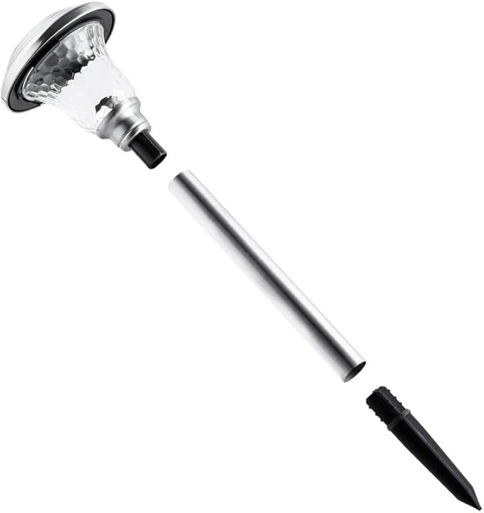 BLACK+DECKER Solar-Powered Outdoor Path Light - 8 Pack (BDSLPT8P)