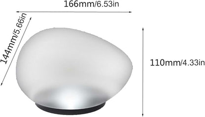 Solar Light For Garden, Paths Light – Lamp With Cobblestone Shape Energy Decorative Lantern Lamps Stone, Outdoor Color Changing LED Lighting,
