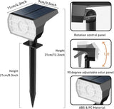 NYMPHY Solar Color Changing Lights - 4 Pack (Multicolor)