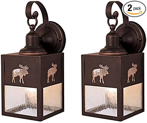 One Light Outdoor Wall Light - 2 Pack | Lumora