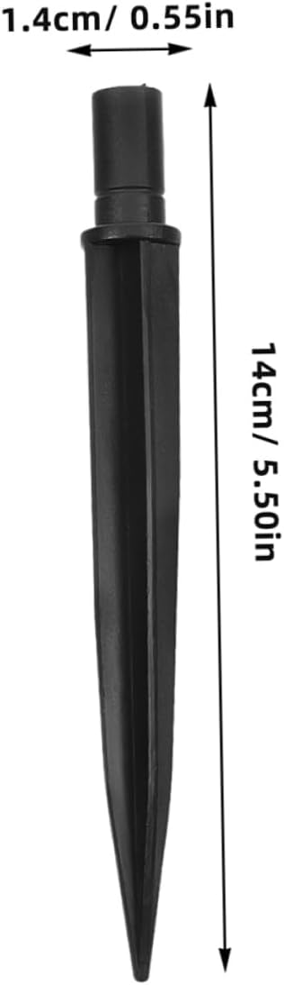 24pcs Metal Replacement Stakes for Solar Lights Ground Spikes for Outdoor Garden Landscape Lighting Effortless Setup for Pathway and Patio Lamps