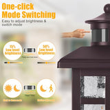 Exterior Light Fixtures Motion Sensor Wall Mount Oil Rubbed Bronze
