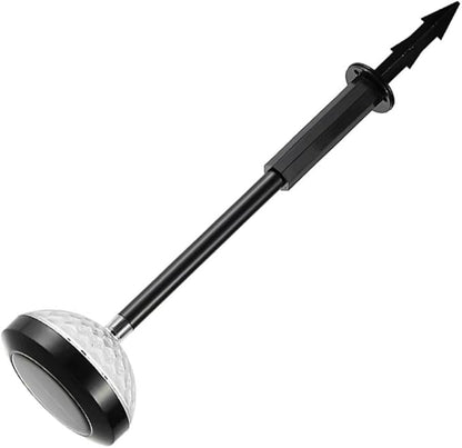 HOMSFOU Solar Garden Stake Lights LED Solar Pathway Lamp Outdoor Decorative Landscape Lighting for Yard Patio Lawn Path Lights