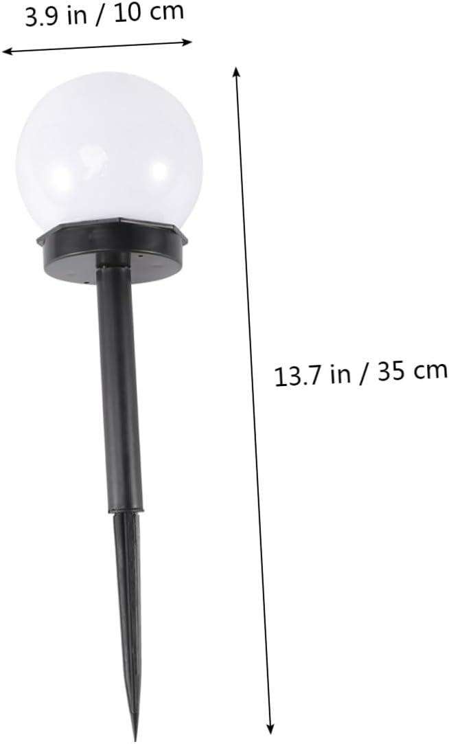 Ciieeo 8pcs Solar Lawn Lights Outdoor Garden Path Lights Waterproof Solar Powered Ground Landscape Lighting for Yard and Patio