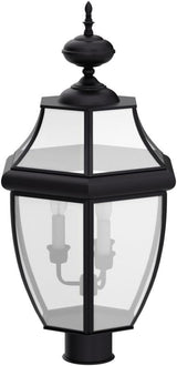 Urban Ambiance Luxury Colonial Outdoor Post Light, Large Size: 23" H x 12.5" W, with Tudor Style Elements | Lumora