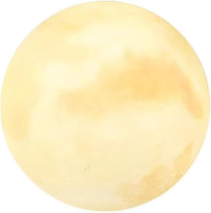 White Large Moon Ball Lamp,Waterproof Solar Outdoor Lamps,3000K Warm Light Decorative Patio Light,Modern Outdoor Lighting Suit for Garden Walkway and Party
