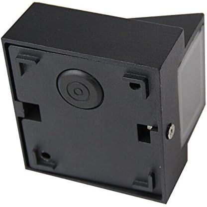 3W LED Outdoor Exterior Wall Step Down Light Fixture Lamp Black Finish Warm White | Lumora