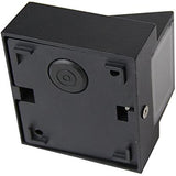 3W LED Outdoor Exterior Wall Step Down Light Fixture Lamp Black Finish Warm White | Lumora