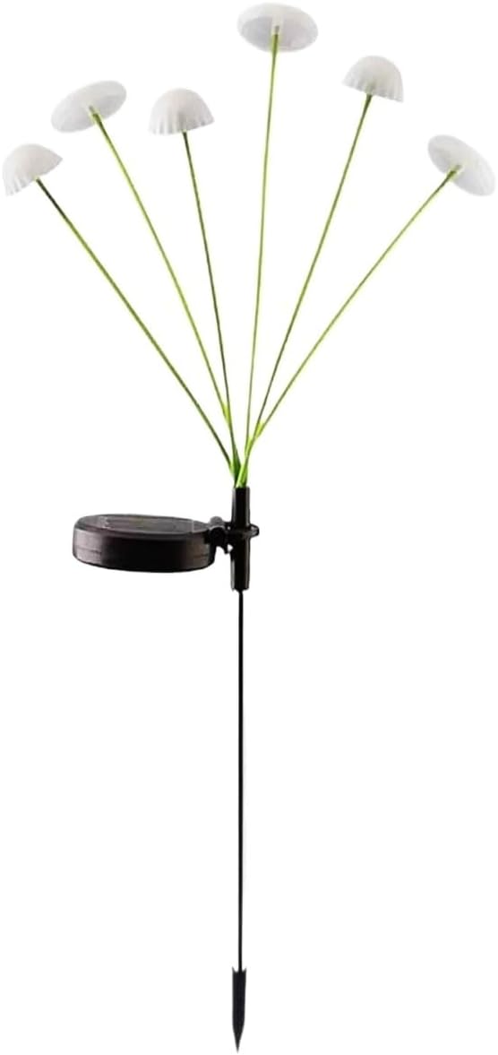 QUQUQ Solar Pathway Lights Solar Jellyfish Stake Lights IP65 Waterproof Outdoor Garden Light Yard Patio Decor