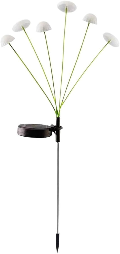 QUQUQ Solar Pathway Lights Solar Jellyfish Stake Lights IP65 Waterproof Outdoor Garden Light Yard Patio Decor