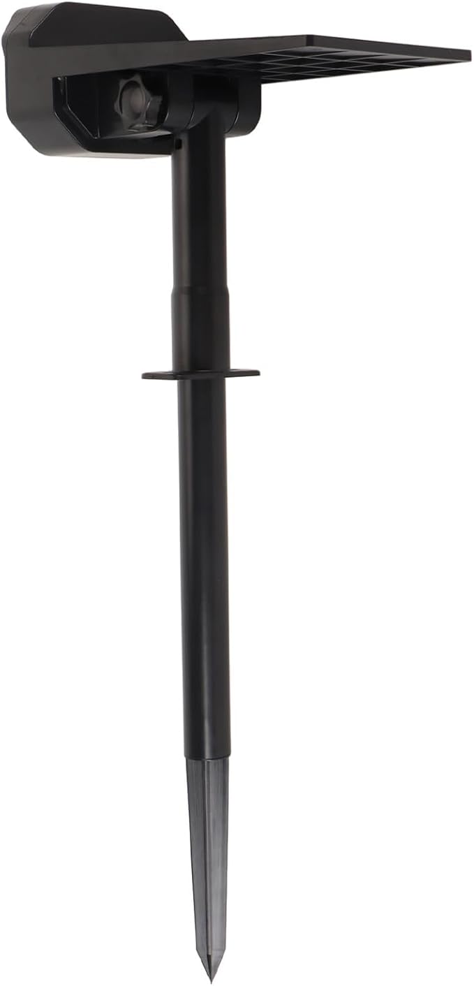Solar Pathway Light Stake Light, Bright IP67 Waterproof Warm Lighting, Dusk to Dawn Adjustable Angle Garden Light for Lawn, Energy Saving and Easy Installation