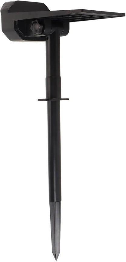 Solar Pathway Light Stake Light, Bright IP67 Waterproof Warm Lighting, Dusk to Dawn Adjustable Angle Garden Light for Lawn, Energy Saving and Easy Installation