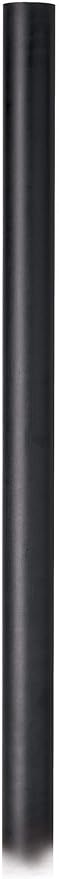 John Timberland Modern Outdoor Direct Burial Post Light Pole Black Die-Cast Metal 84" Accessories for Exterior | Lumora