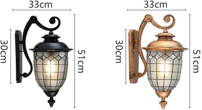 Continental Antique S Lantern Wall Lamp,Fashion Vintage Alumiexpression Artistique M Outdoor Waterproof | Lumora