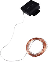 balacoo Solar Powered Copper Wire String Lights Outdoor White LED Christmas Decor Starlight String for Garden Patio | Lumora