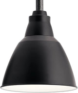 Kichler 49836BK Restoration One Light Outdoor Wall Mount from Pellinord Collection in Black Finish | Lumora