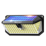 TECKNET 416 LED Solar Powered Outdoor Lights, Security Solar Lights- 1 Pack