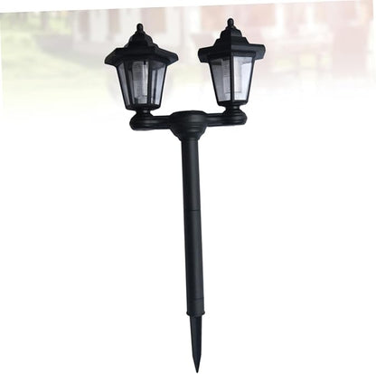 Dual Head Ground Solar Pathway Lights Solar Garden Lights for Outside for Lawn Garden Decor
