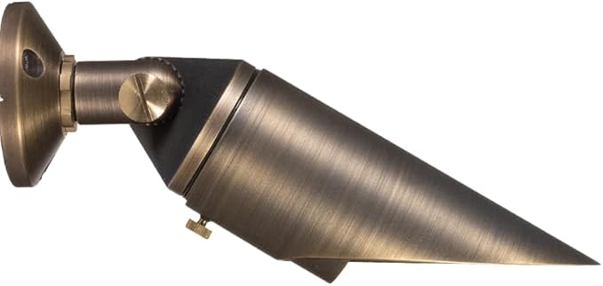 VOLT 12V Cast Brass Outdoor Downlight (Bronze) with Surface Mount for Low Voltage Landscape Lighting & Moonlighting | Lumora
