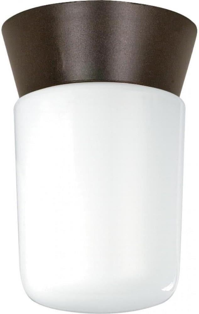 Nuvo Lighting SF77/156 Utility Fixture Die Cast Aluminum Durable Outdoor Close to Ceiling Porch and Patio Light | Lumora