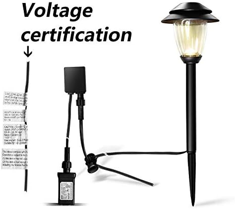 HECARIM 6 Pack Low Voltage Pathway Lights - Waterproof Outdoor Landscape Lighting, Super Bright LED Garden Lights | Lumora