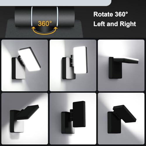 60W Modern LED Flood Light 5000K, 360° Rotatable Areas Lighting