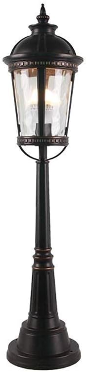 Lights Outdoor IP54 Waterproof Outdoor Column Post Lamp Glass Lantern European Victoria Antique Metal High Pole | Lumora