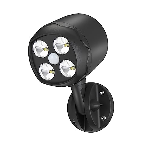 Battery Motion Sensor Light Outdoor 8W 600LM 1Pack