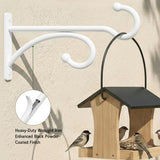 2Pack 6 Inch Plant Hangers Outdoor, Wall Hooks for Hanging Planters Baskets