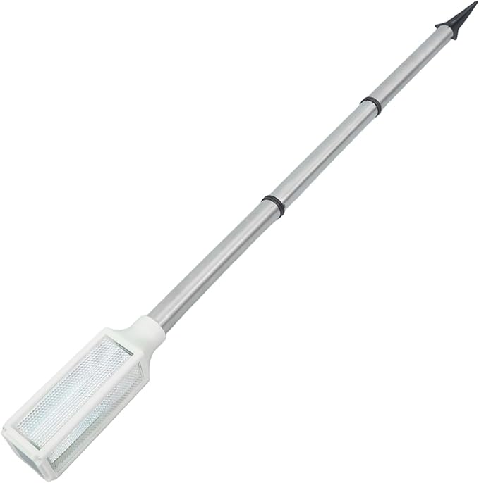 TOYANDONA Solar Pathway Lights Outdoor Solar Lawn Stake Lights for Garden Patio Driveway White LED Yard Lamp Outdoor Courtyard Lighting for Walkways and Backyard