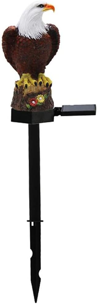 Solar Lawn Lamp Shaped for Light Waterproof Decorative LED Lights Figurine with Stake Garden Terrace Courtyar