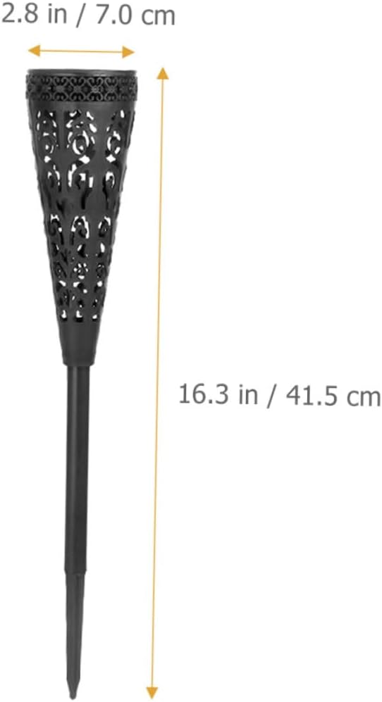 Ciieeo 4pcs Solar Pathway Lights Outdoor Solar Garden Decor Waterproof LED Landscape Lighting for Yard Lawn Patio | Lumora