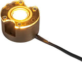 VOLT 12V 1W 2700K Warm White IP67 Watertight 116 Lumen Solid Brass BuddyPro LED Puck Light for Deck, Step or | Lumora