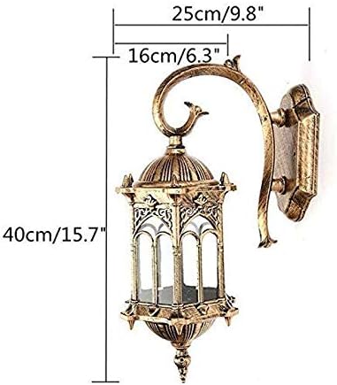 Elegant Antique Outdoor Wall Light, Waterproof IP44 Outdoor Lamp, E27 Light Wall Sconce Reading Lamp Bedside | Lumora
