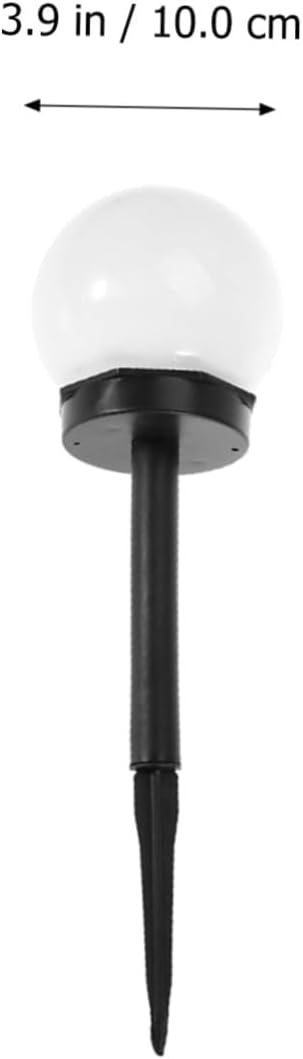 2pcs Solar Lawn Light Ground Plug Path Light Waterproof Outdoor Landscape Lighting Warm White for Garden Yard Patio