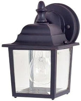 Maxim Cast-One Light Outdoor Wall Mount in Early American Style-5.5 Inches Wide by 8.5 inches high-Empire Bronze | Lumora