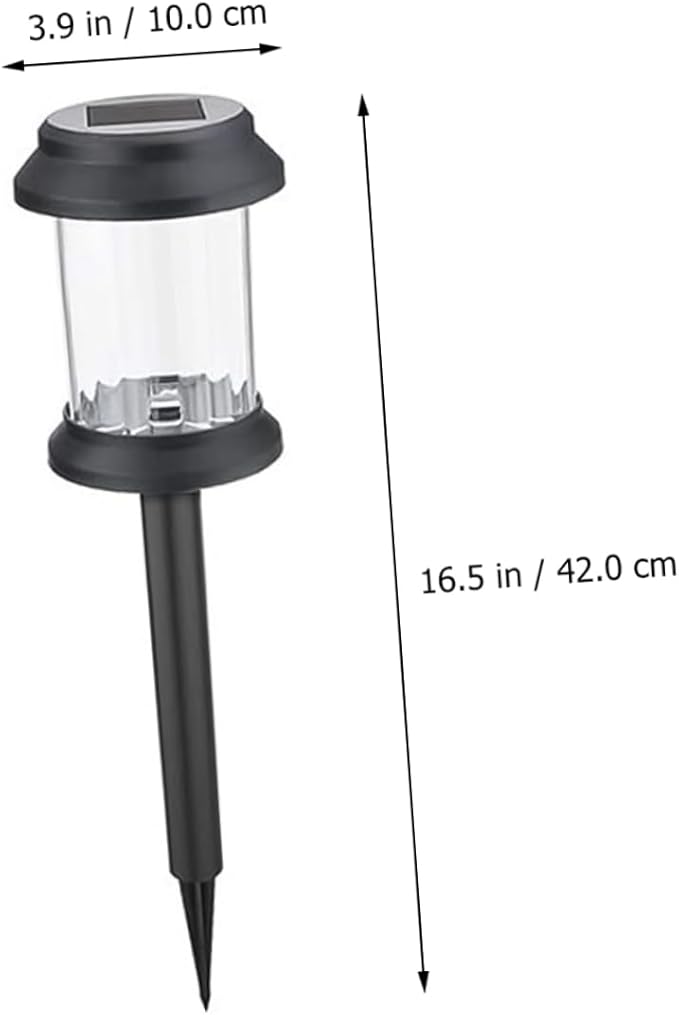 6-Pack Solar Lawn Lights Waterproof LED Landscape Decoration for Garden Outdoor Ground Plug Light for Pathway and | Lumora