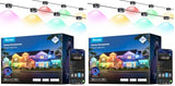 Govee Permanent Outdoor Lights Pro, 200ft with 120 RGBIC LED Lights, Black (Pack of 2)
