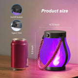 Hompavo Larger Gen2 Solar Lanterns Outdoor Waterproof with Ultra-Real Flame