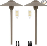 Low Voltage Path Light,Cast Aluminum Landscape Lighting Pathway Lights Walkway Driveway Light Yard Lighting | Lumora