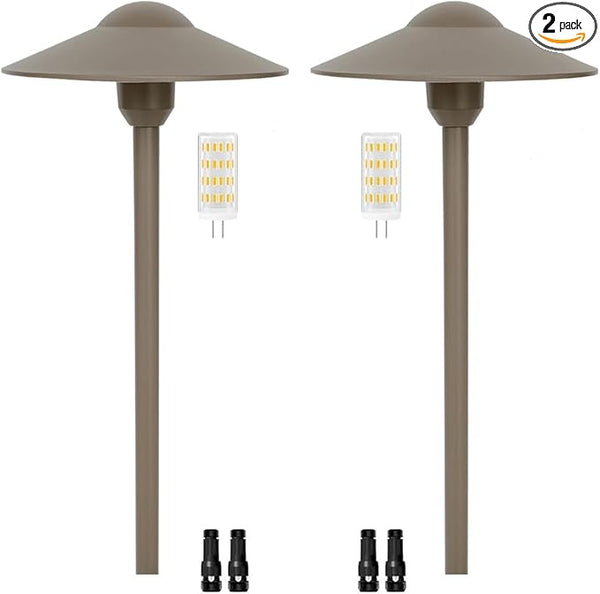 Low Voltage Path Light,Cast Aluminum Landscape Lighting Pathway Lights Walkway Driveway Light Yard Lighting | Lumora