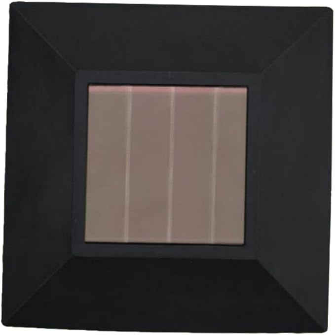 NUOBESTY 5pcs Solar Ground Lamp Outdoor Solar Pathway Lights Landscape Black Warm Light for Garden Driveway