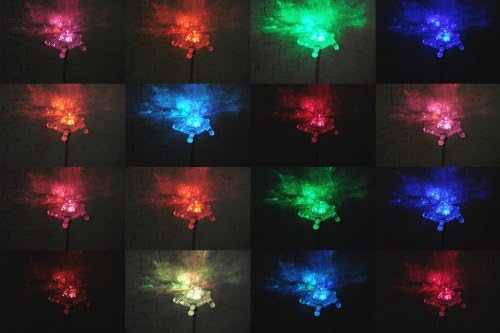 Set of 1 Solar Garden Stake Lights with Color Changing LED or Regular White LED Landscape Path Lights (1 Piece) (Turtle)
