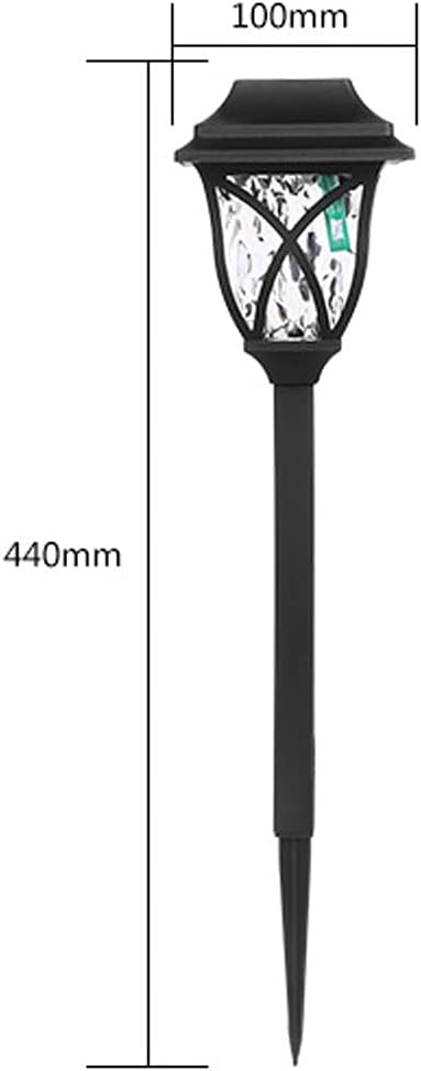 2 Pack Solar Pathway Lights Outdoor Waterproof Solar Lights Solar Yard Lights for Garden Patio Yard Landscape Pathway Driveway Lawn