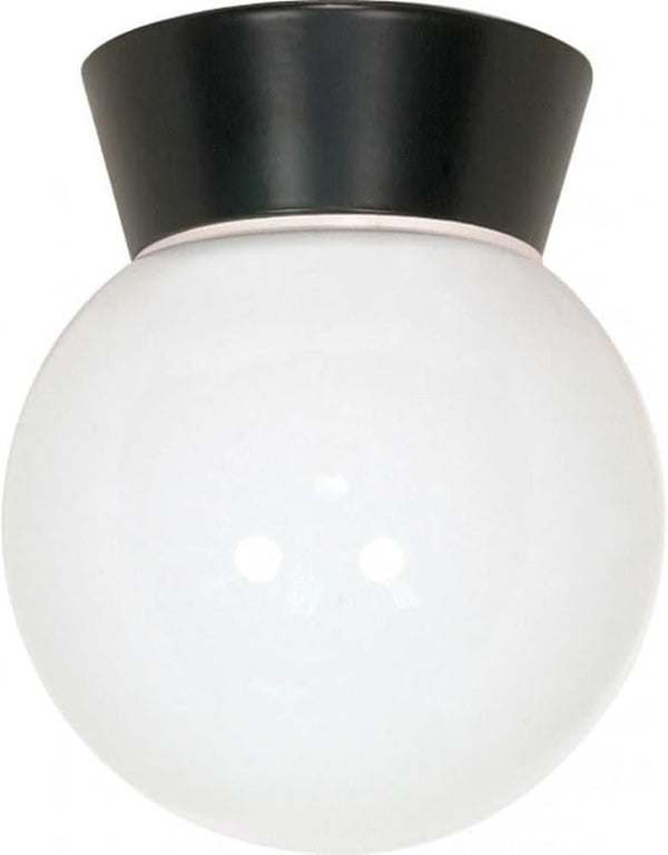 Nuvo Lighting SF77/157 Utility Fixture Die Cast Aluminum Durable Outdoor Close to Ceiling Porch and Patio Light | Lumora